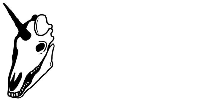 Dead Unicorn logo and text